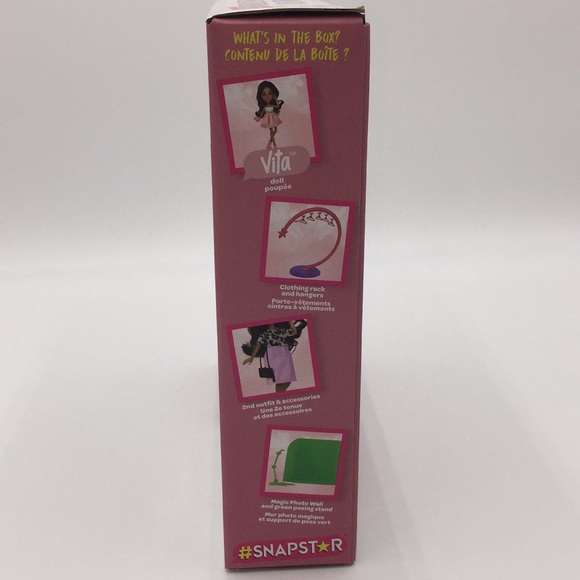 Snapstar Vita's Chic Clothing Rack Set with Doll & Accessories - Picture 7 of 13